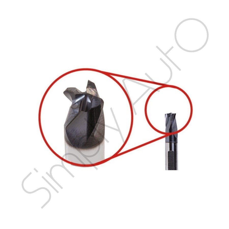 Fresa Ø 8x40 mm - 4 taglienti