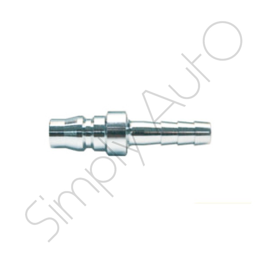 Innesto rapido con resca Ø 10 mm in acciaio