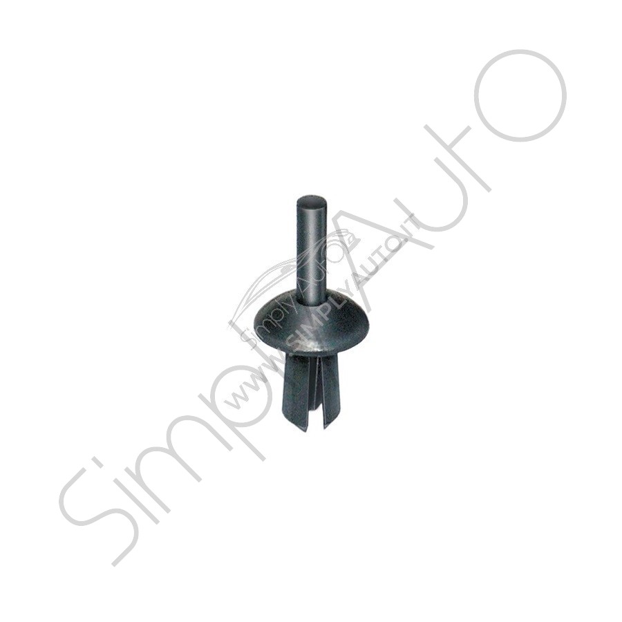 Bottone di fissaggio foro Ø 3.5 mm per rivestimenti interni e ripari Audi, Volkswagen Peugeot e Citroen vari modelli 