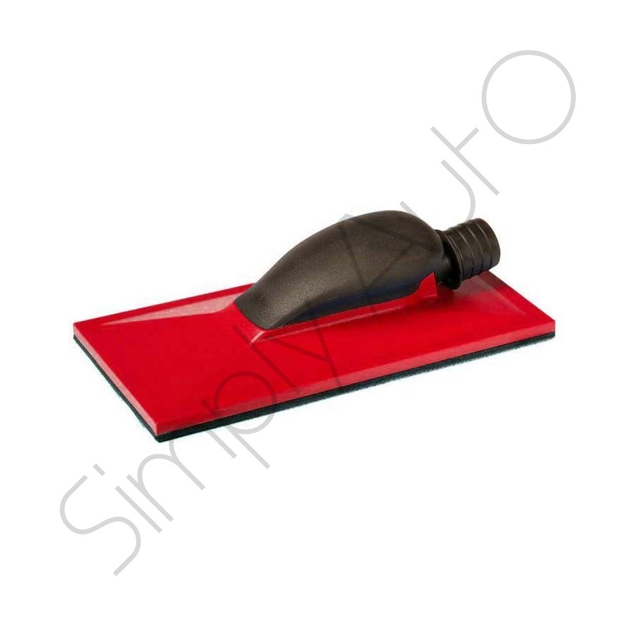 Lima di carteggiatura per ampie superfici, dotata di aspirazione a 10 fori - 115x230 mm