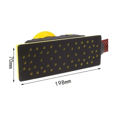 Levigatrice pneumatica 70x198 mm orbita 5 mm