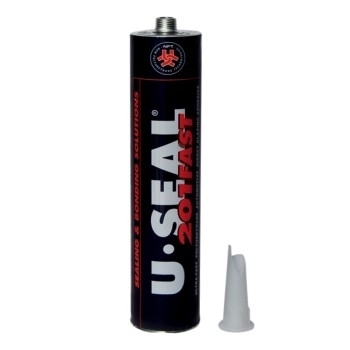 Sigillante PU 310 ml per vetri - colore nero