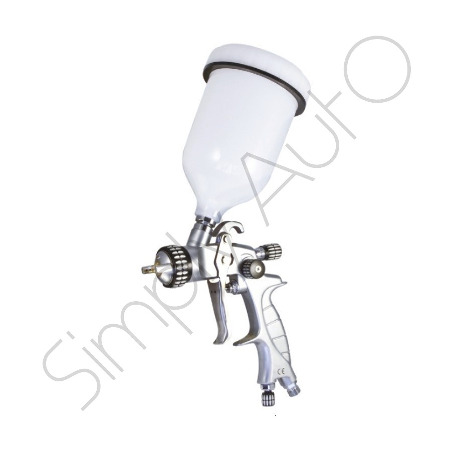 Aerografo profes. HVLP con tazza ugello da 1.3