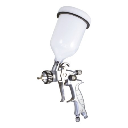 Aerografo profes. HVLP con tazza ugello da 1.3